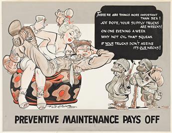 WILL EISNER (1917-2005) Preventive Maintenance Pays Off.                                                                                         